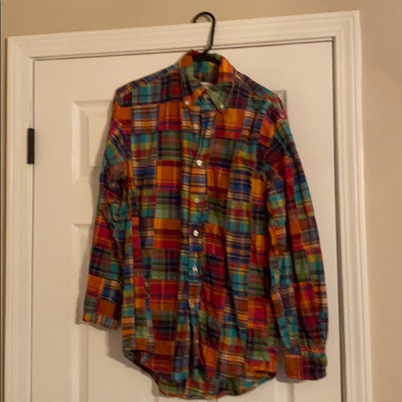 Brooks Brother S quilted multicolor button down - Picture 1 of 1